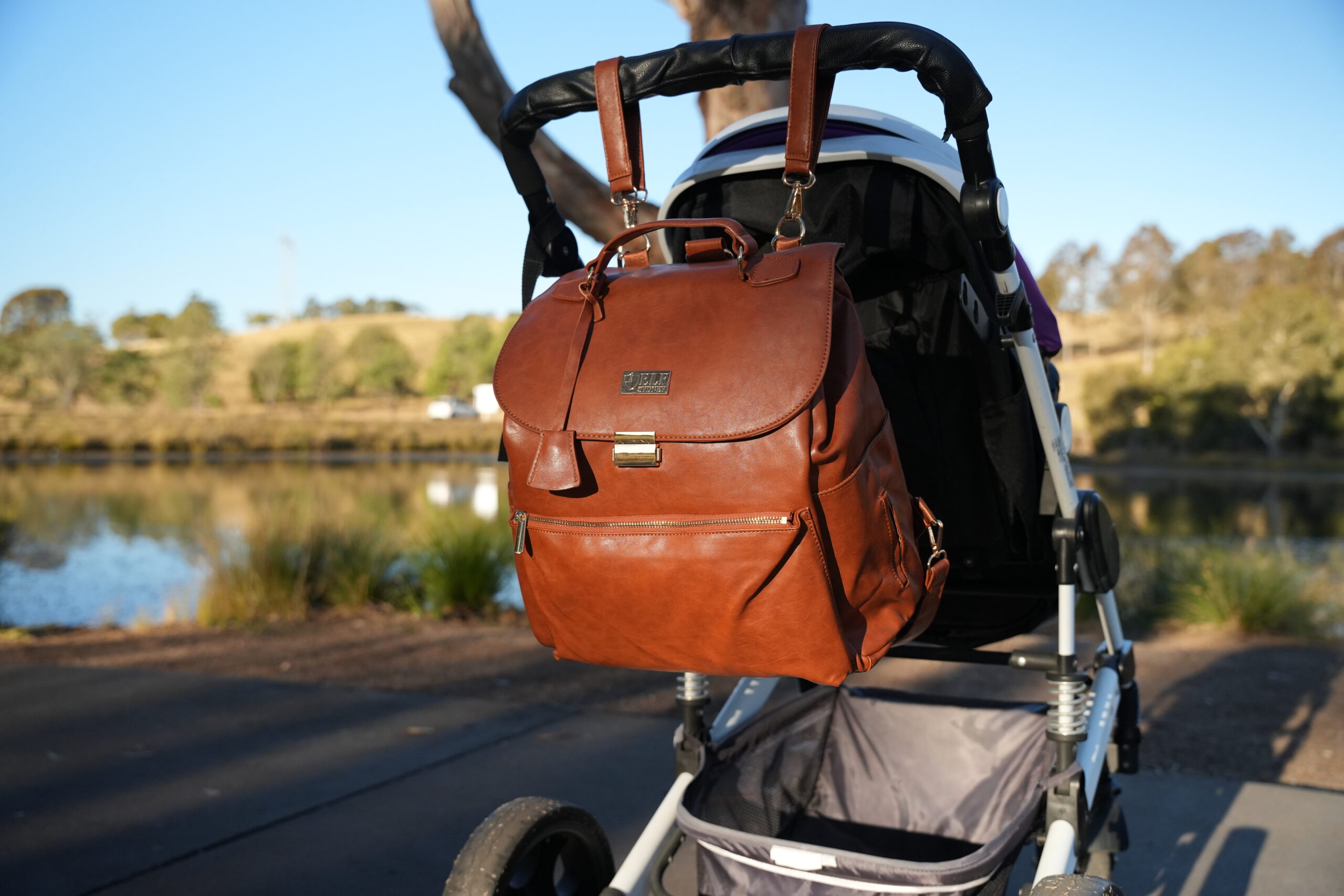 ELF Jade Bag Tan Brown - Image 2