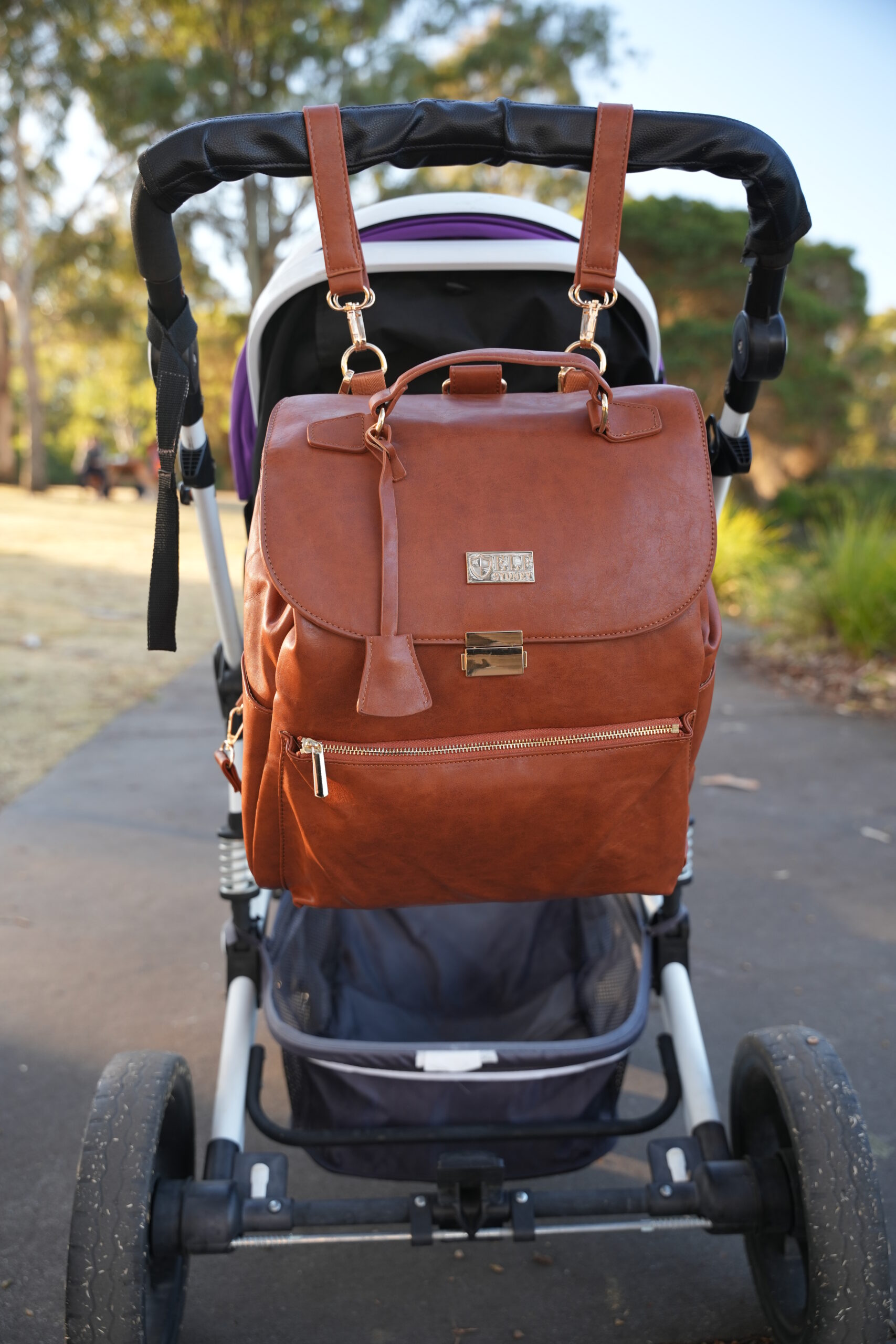 ELF Jade Bag Tan Brown - Image 4