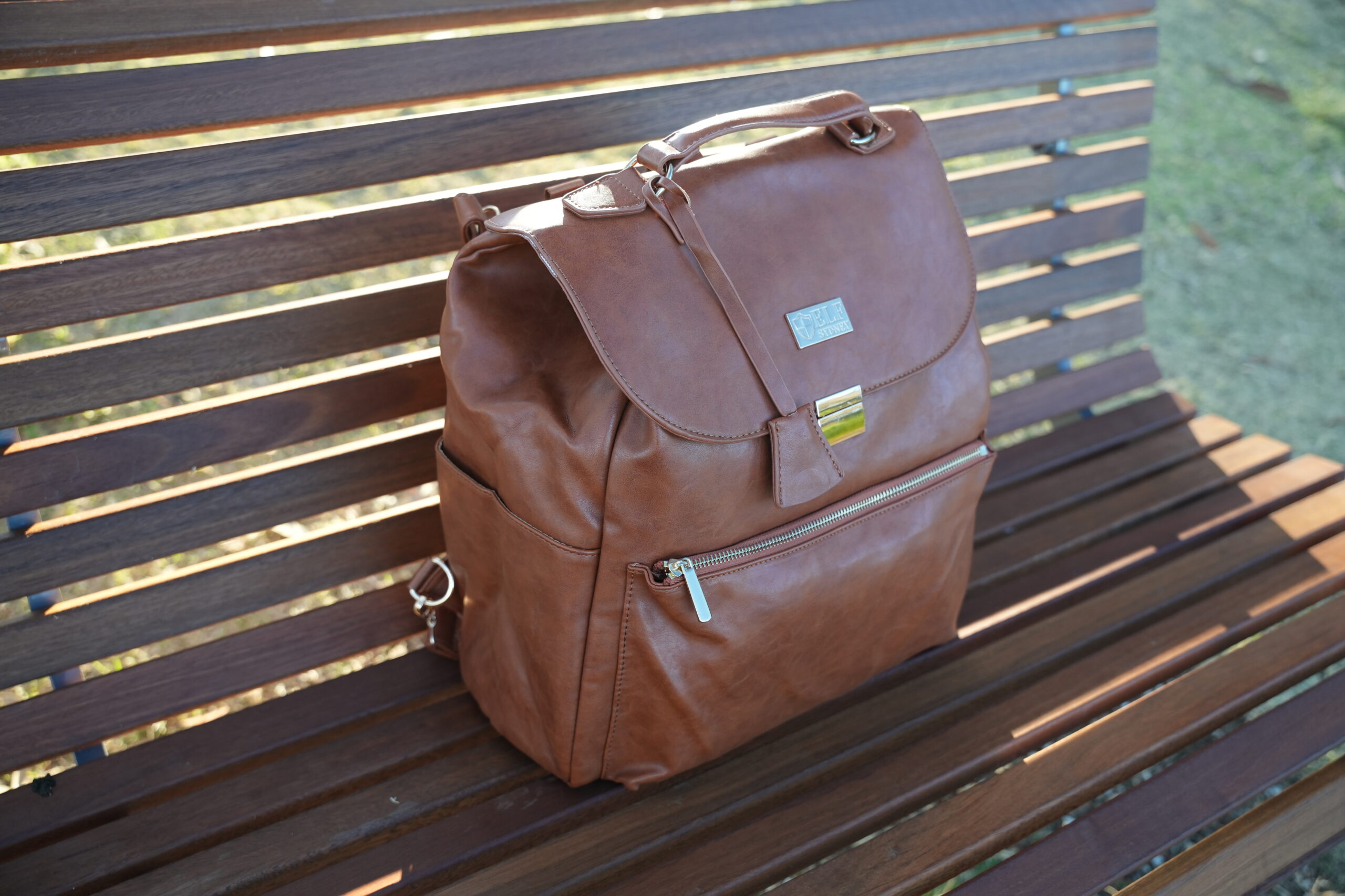 ELF Jade Bag Tan Brown - Image 3