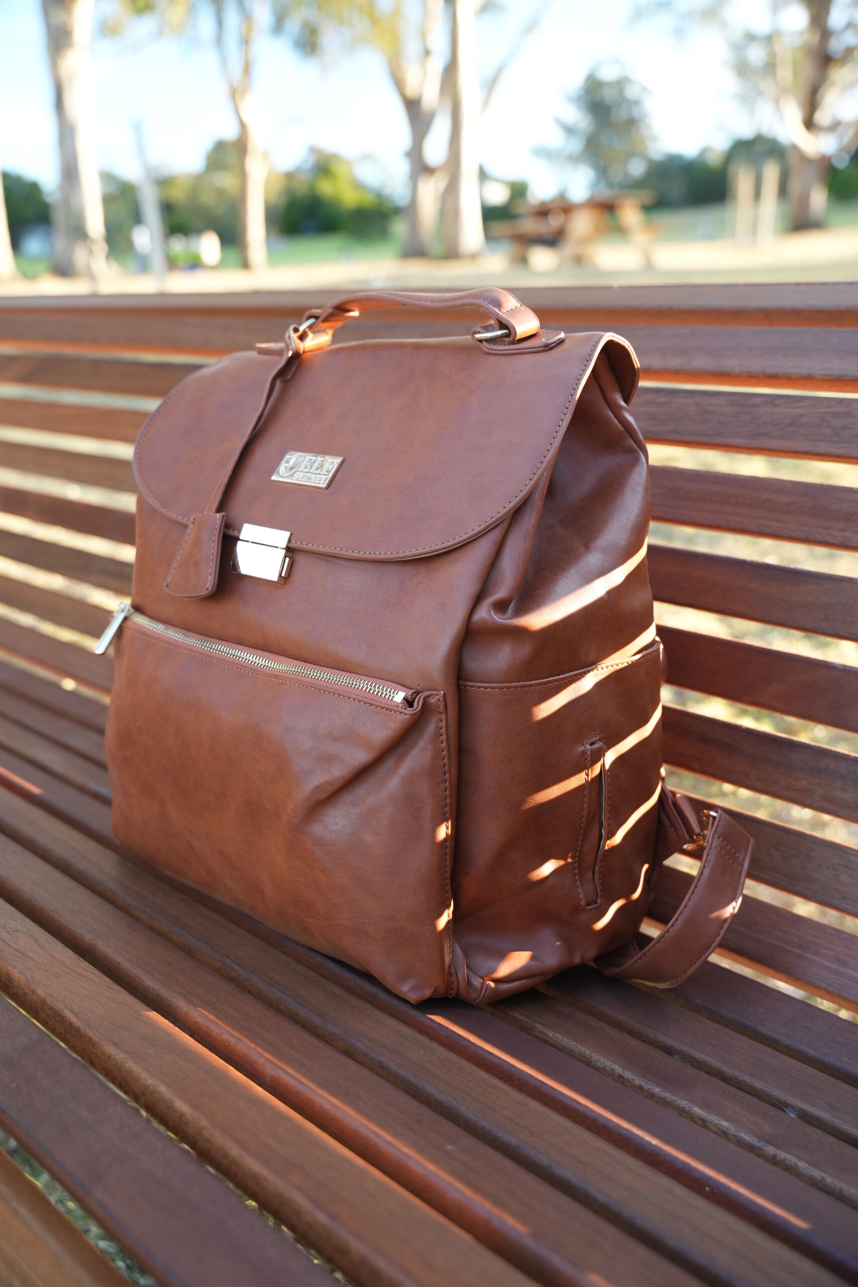 ELF Jade Bag Tan Brown - Image 5