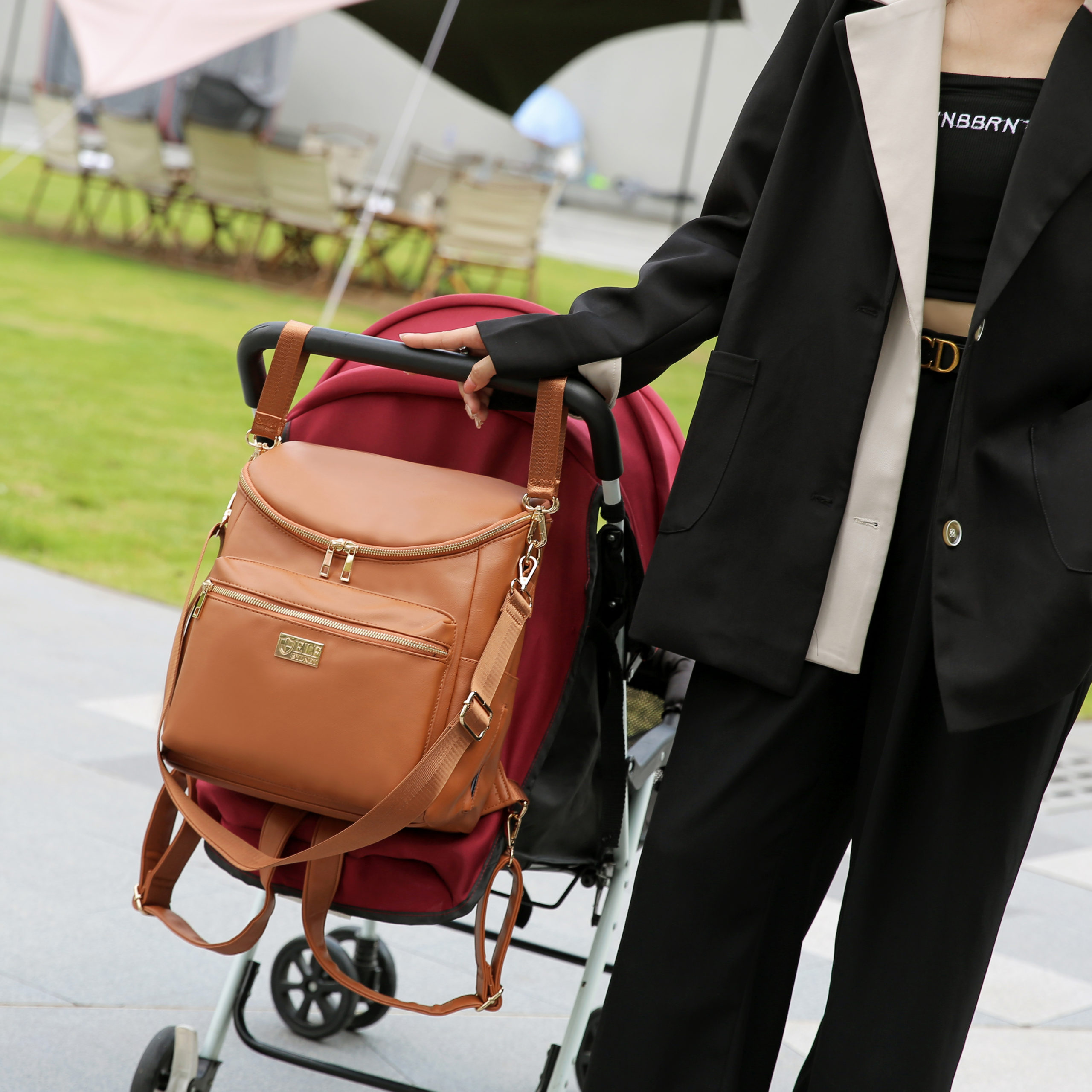 ELF Louise Bag Brown - Image 6