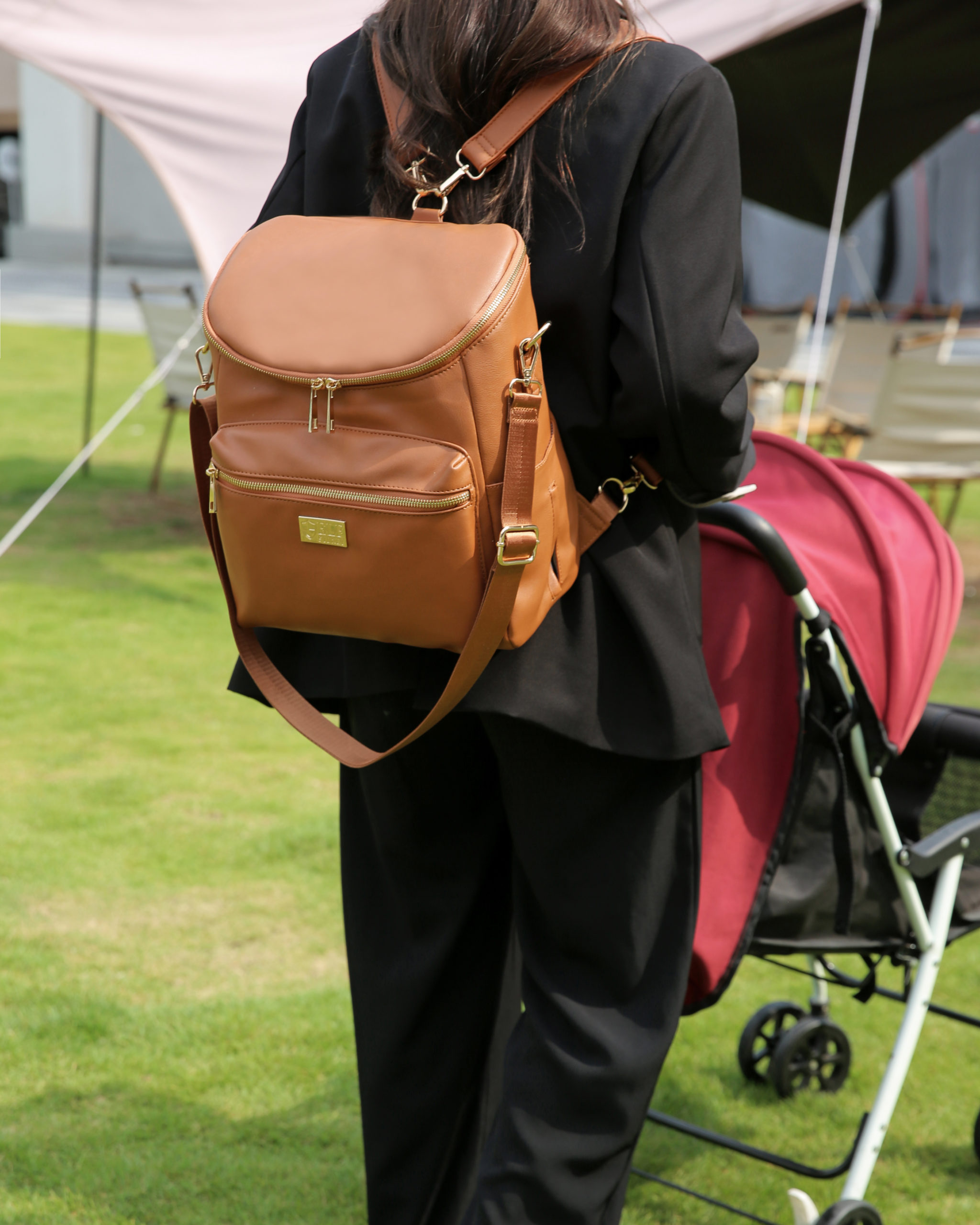 ELF Louise Bag Brown - Image 8